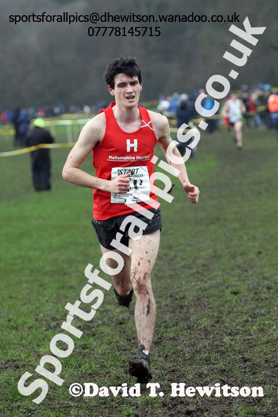 Mens under-17 Northern Cross Country Champs., Witton Park, Blackburn. Photo: David T. Hewitson/Sports for All Pics